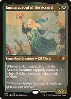 Emmara, Soul of the Accord - Starter Commander Decks - Etched Foil