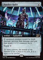 Panther Habit - Marvel Super Heroes Commander - Extended Art