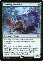 Teething Wurmlet - The Brothers' War Promos