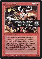 Seigneur de guerre kelde (Keldon Warlord) - Foreign Black Border