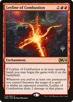 Leyline of Combustion - Core Set 2020 Promos