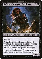 Safana, Calimport Cutthroat - Commander Legends: Battle for Baldur's Gate
