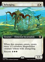 Belonging - Lorwyn Eclipsed Commander - Extended Art