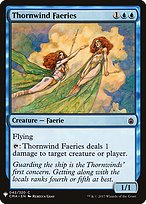 Thornwind Faeries - The List