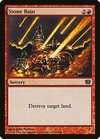 Stone Rain - Ninth Edition - Promo Foil