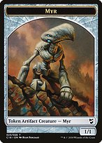 Myr - Commander 2018 Tokens