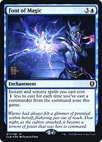 Font of Magic - Battle for Baldur's Gate Promos