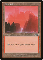 Mountain - Urza's Saga