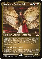 Kasla, the Broken Halo - March of the Machine Commander - Etched Foil