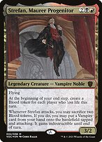 Strefan, Maurer Progenitor - Crimson Vow Commander Display Commanders - Etched Foil