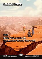 Sunbaked Canyon - Avatar: The Last Airbender Eternal - Borderless