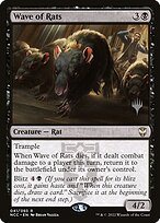 Wave of Rats - New Capenna Commander Promos - Promo Foil