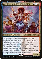 Zaffai, Thunder Conductor - Commander 2021 - Promo Foil