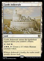 Castle Ardenvale - Wilds of Eldraine Commander