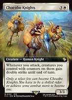 Chocobo Knights - Final Fantasy Commander - Extended Art