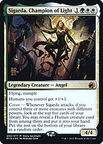 Sigarda, Champion of Light - Innistrad: Midnight Hunt Promos - Promo Foil