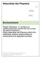 Naturalize the Phyresis - Unknown Event