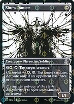 Sinew Dancer - Phyrexia: All Will Be One - Step & Compleat, Showcase