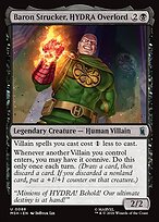 Baron Strucker, HYDRA Overlord - Marvel Super Heroes