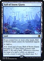 Hall of Storm Giants - Adventures in the Forgotten Realms Promos - Promo Foil