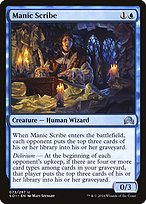 Manic Scribe - Shadows over Innistrad