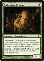 Nightshade Peddler - The List