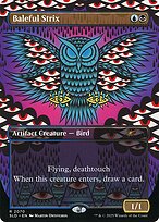 Baleful Strix - Secret Lair Drop - Borderless