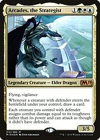 Arcades, the Strategist - Core Set 2019 Promos - Promo Foil