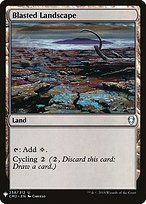 Blasted Landscape - The List