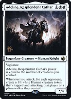 Adeline, Resplendent Cathar - Innistrad: Midnight Hunt Promos - Promo Foil