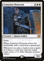 Cemetery Protector - Innistrad: Crimson Vow Promos