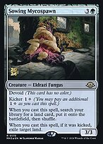 Sowing Mycospawn - Modern Horizons 3 Promos - Promo Foil