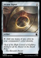 Arcane Signet - Doctor Who - Surge Foil