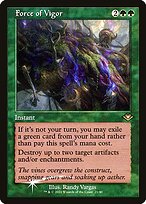 Force of Vigor - Modern Horizons 1 Timeshifts - Promo Foil