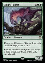 Ripjaw Raptor - The Lost Caverns of Ixalan Commander