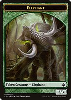 Elephant - Commander Anthology Tokens