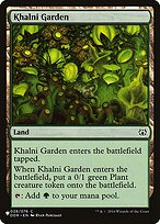 Khalni Garden - The List