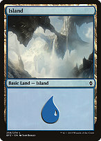 Island - Battle for Zendikar