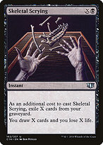 Skeletal Scrying - Commander 2014