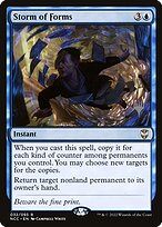 Storm of Forms - New Capenna Commander Promos