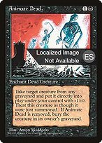 Animate Dead - Fourth Edition Foreign Black Border