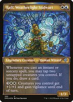 Raff, Weatherlight Stalwart - Dominaria United - Textured Foil