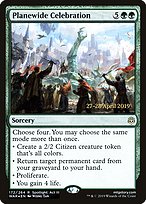 Planewide Celebration - War of the Spark Promos - Promo Foil