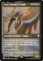 Liesa, Shroud of Dusk - Commander Legends - Etched Foil