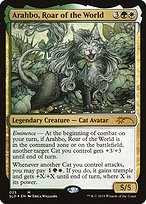 Arahbo, Roar of the World - Secret Lair Drop - Promo Foil