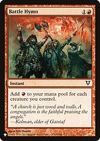 Battle Hymn - The List
