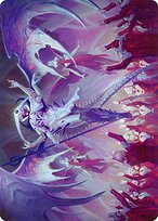 Atraxa, Grand Unifier - Phyrexia: All Will Be One Art Series - Borderless