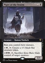 Piper of the Swarm - Throne of Eldraine - Extended Art