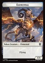 Elemental - Lorwyn Eclipsed Commander Tokens