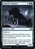 Cemetery Prowler - Innistrad: Crimson Vow Promos
